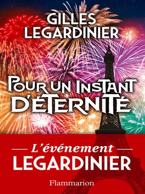 cover image of Pour un instant d'éternité